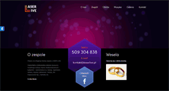 Desktop Screenshot of laserlive.pl